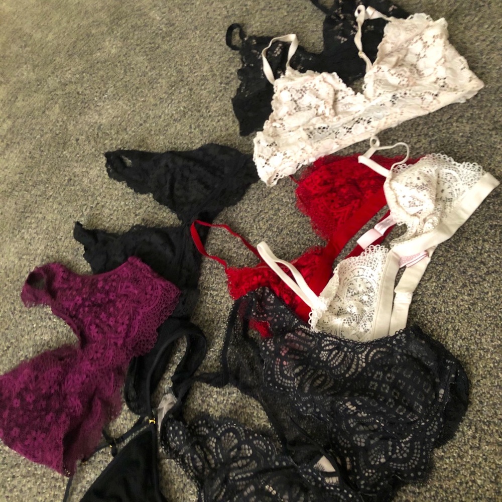 VS bralettes